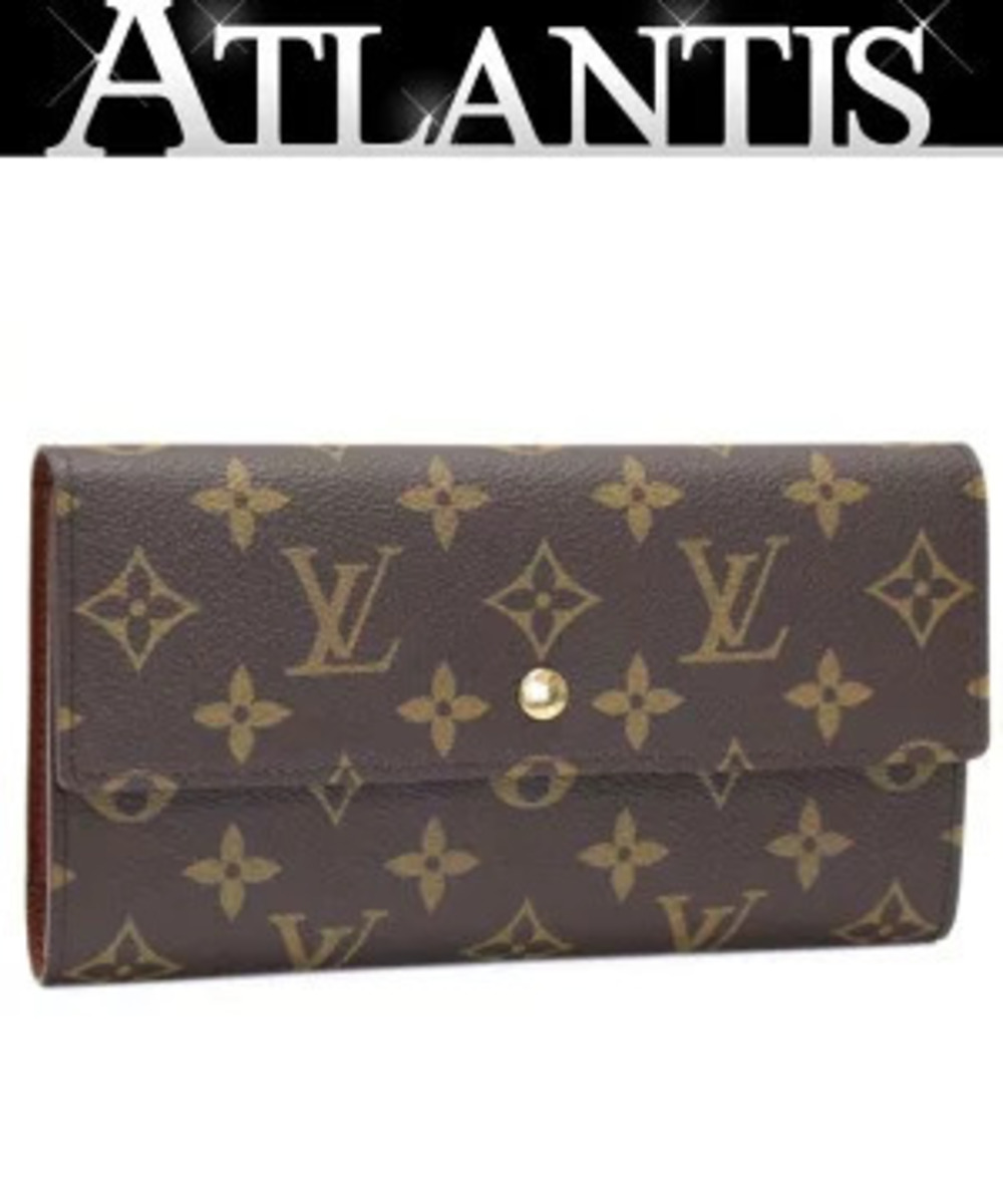Louis Vuitton Portefeuille International Long Wallet Monogram